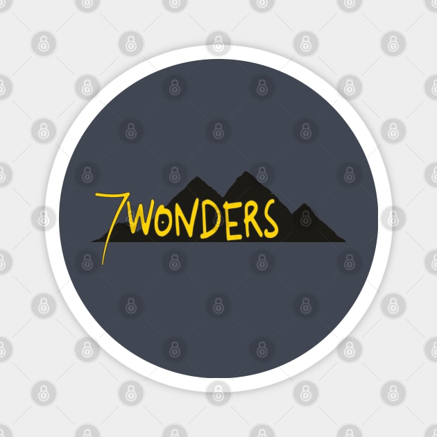 7 wonders Magnet by ARTEMIDA